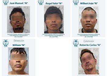 FGE, Guardia Nacional y Policía Estatal Capturan al Jefe de Sicarios y Cuatro Miembros más de Peligrosa Banda Criminal en Tulum y Solidaridad, Quintana Roo