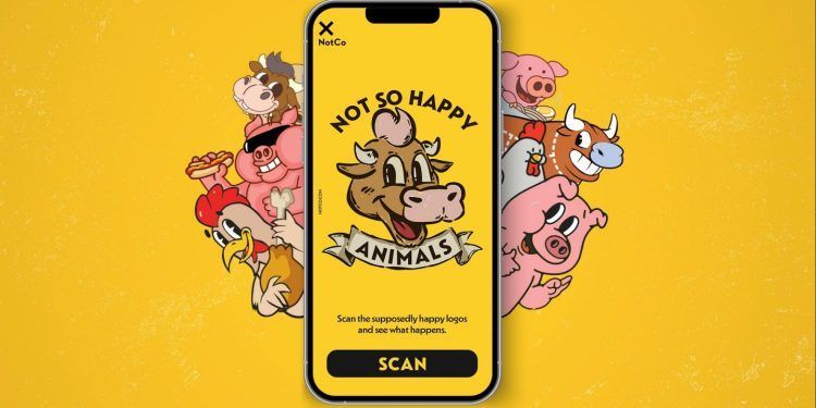 ¿Alguna vez has visto a un animal feliz en el logo de un producto alimenticio? NotCo revela la verdad detrás de las sonrisas falsas