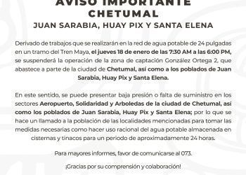 Anuncia la CAPA trabajos en la red de agua potable