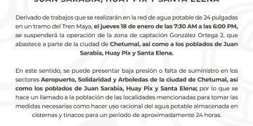 Anuncia la CAPA trabajos en la red de agua potable