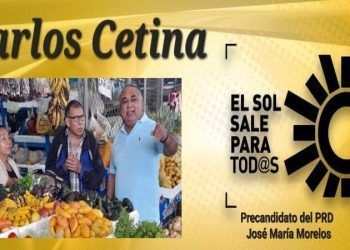 Carlos Cetina se Postula como Precandidato para la Presidencia Municipal de José María Morelos