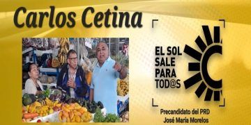 Carlos Cetina se Postula como Precandidato para la Presidencia Municipal de José María Morelos