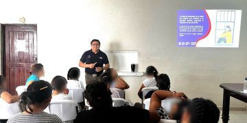 Imparte SESESP charla sobre la trata de personas