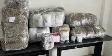 Asegura Fiscalía droga en cateo en un domicilio en Solidaridad