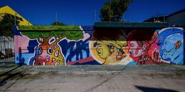 Mara Lezama presenta los 17 murales que transforman el centro histórico de Chetumal
