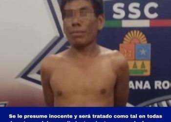 Detiene a Luis por machetear a su suegra