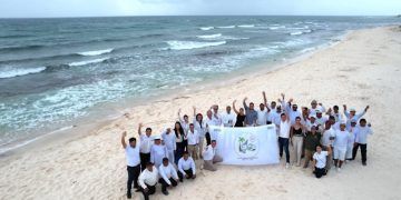 “Playa Aventuras DIF” recibe certificado de playa limpia por el Instituto Mexicano de Estándares y Evaluación de la Conformidad (IMEEC) por su compromiso con la sostenibilidad ambiental