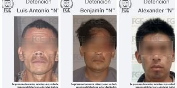 Captura FGE a tres sujetos relacionados con un grupo criminal en Tulum