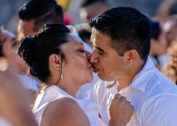 Sí, acepto: Bodas colectivas en Tulum unen a 40 parejas en el Día del Amor y la Amistad