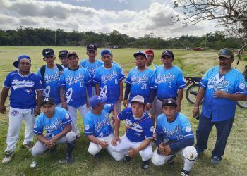 Los Ángeles de Buena Fe se clasifican a la gran final de la Liga Campesina de Béisbol de Bacalar