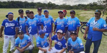 Los Ángeles de Buena Fe se clasifican a la gran final de la Liga Campesina de Béisbol de Bacalar