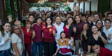 Morenistas celebran “El Día de la Candelaria”