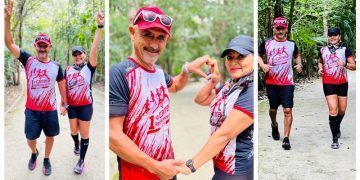 Pareja Celebra el Amor y la Amistad Corriendo 18 Kilómetros Juntos en Cancún