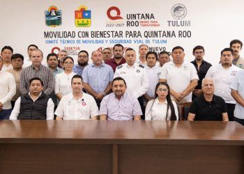 Instalan Comité Técnico de Movilidad y Seguridad Vial en Tulum