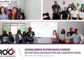 IEQROO Imparte Capacitaciones Sobre Registro de Candidaturas y Recuento de Votos