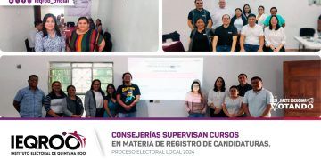 IEQROO Imparte Capacitaciones Sobre Registro de Candidaturas y Recuento de Votos
