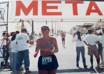 Rosy Dávila, la pionera del atletismo se prepara para competir en el medio maratón internacional de la mujer