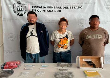 Captura FGE a Ocho Sospechosos por Narcomenudeo en Benito Juárez