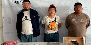 Captura FGE a Ocho Sospechosos por Narcomenudeo en Benito Juárez