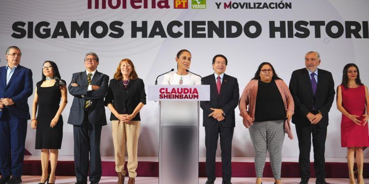 Claudia Sheinbaum Presenta Equipo de Campaña Rumbo a la Presidencia