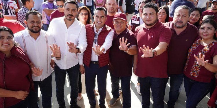 Presumen falsa unidad en torno a la 4T en José María Morelos