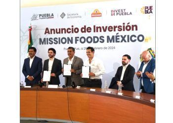 En Puebla, Gruma invertirá $792 mdp en un nuevo centro productivo de botanas y ampliación de su planta misión