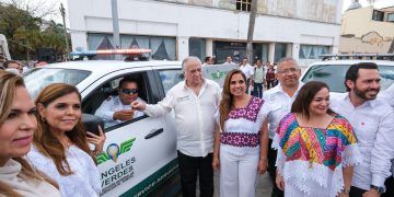 Fortalecen Mara Lezama y Miguel Torruco atención a viajeros con más patrullas de Ángeles Verdes para Solidaridad, Cozumel y Tulum