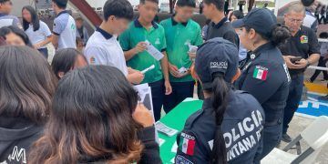 La #SSC se acerca a estudiantes del CONALEP plantel 1 para fortalecer la seguridad y la confianza.