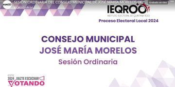 Controversia en Sesión del Consejo Municipal del IEQROO en José María Morelos