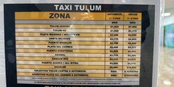 Tulum: Aeropuerto más caro que Cancún, tarifas exorbitantes y «rebatinga» de taxistas