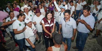 Anahí González Recibe Fuerte Apoyo en la Zona Cañera de Quintana Roo