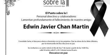 Descansa en paz amigo: Edwin Javier Chan Martín