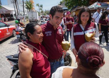 GINO Segura y Anahí González Reciben Cálido Recibimiento en Isla Mujeres