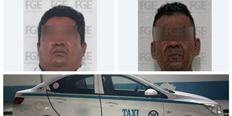 Detienen a Dos Taxistas por Narcomenudeo y Agresión a Turistas en Playa del Carmen