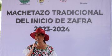 Inicia la Zafra 2023-2024 en el Sur del Estado con Tradicional Machetazo