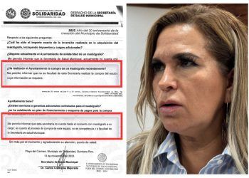 Miente Lili Campos, alcaldesa panista de Playa del Carmen y juega con la salud de las mujeres solidarenses