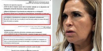 Miente Lili Campos, alcaldesa panista de Playa del Carmen y juega con la salud de las mujeres solidarenses