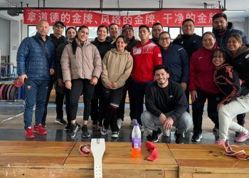 El pesista Víctor Güémez refuerza su preparación en China con miras al último Clasificatorio Preolímpico