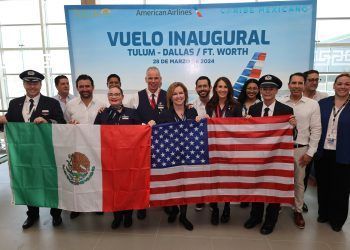 Aeropuerto de Tulum recibe por primera vez vuelos internacionales