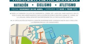 Afinan Detalles para la Segunda Edición del Triatlón Astri Cancún