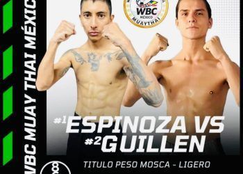 El cancunense Jesús Guillén disputará en monterrey el cetro nacional Wbc Muay Thai