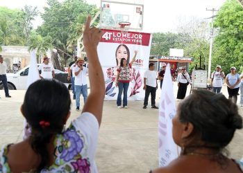 Anahí González se compromete a fortalecer los derechos y el desarrollo en la zona Maya de Quintana Roo