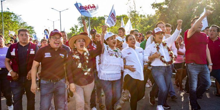 Elda Xix Apoya el Arranque de Campaña de Mary Hernández en Felipe Carrillo Puerto