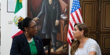 Agradece la Gobernadora de Quintana Roo trabajo a Cónsul General de Estados Unidos