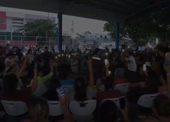 Ayuntamiento de Solidaridad boicotea mitin de campaña de Estefanía Mercado