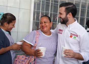 Eric Arcila Arjona Apoya a Trabajadores y Tianguistas en su Campaña por el Distrito 07