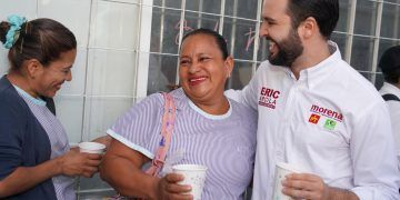 Eric Arcila Arjona Apoya a Trabajadores y Tianguistas en su Campaña por el Distrito 07