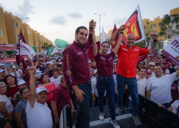 Gino Segura, con Ruta Segura hacia el Senado en Cancún