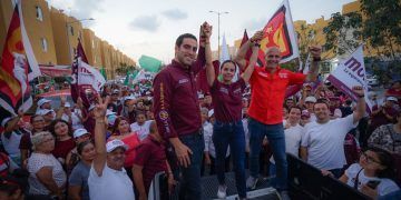 Gino Segura, con Ruta Segura hacia el Senado en Cancún