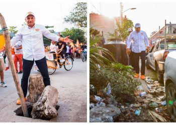 Jorge Portilla Mánica Encuentra Apoyo Entusiasta en el Centro Histórico de Tulum
